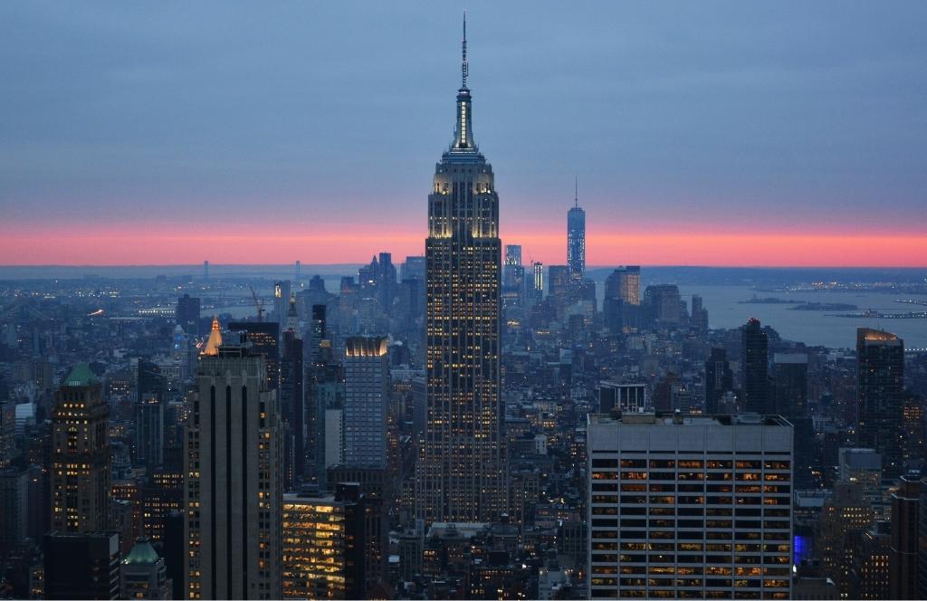 Blick auf das Empire State Building