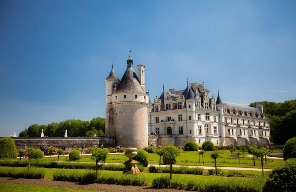 Chateau de Chenonceau in Frankrijk 