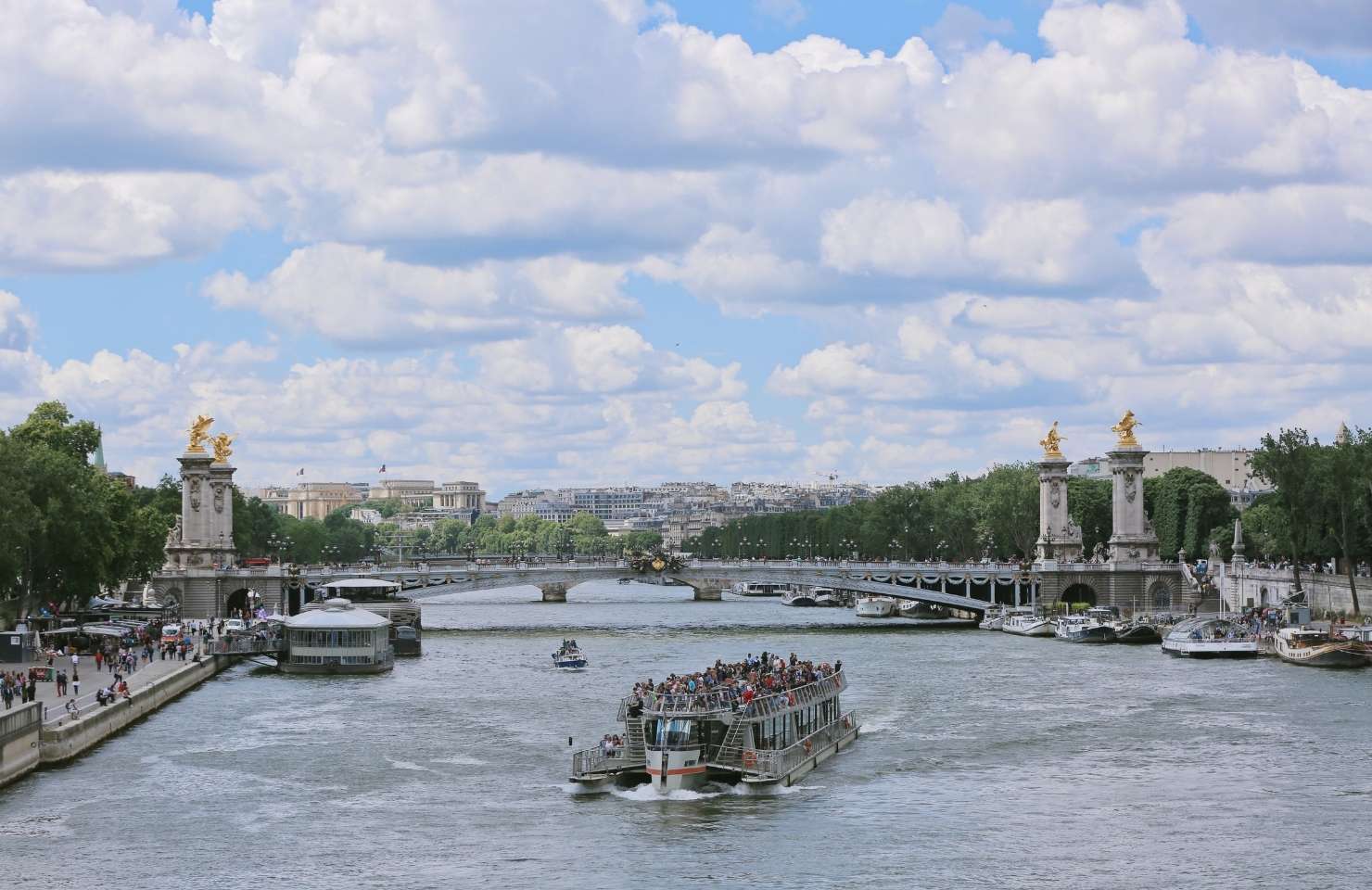 Paris cruise on the Seine