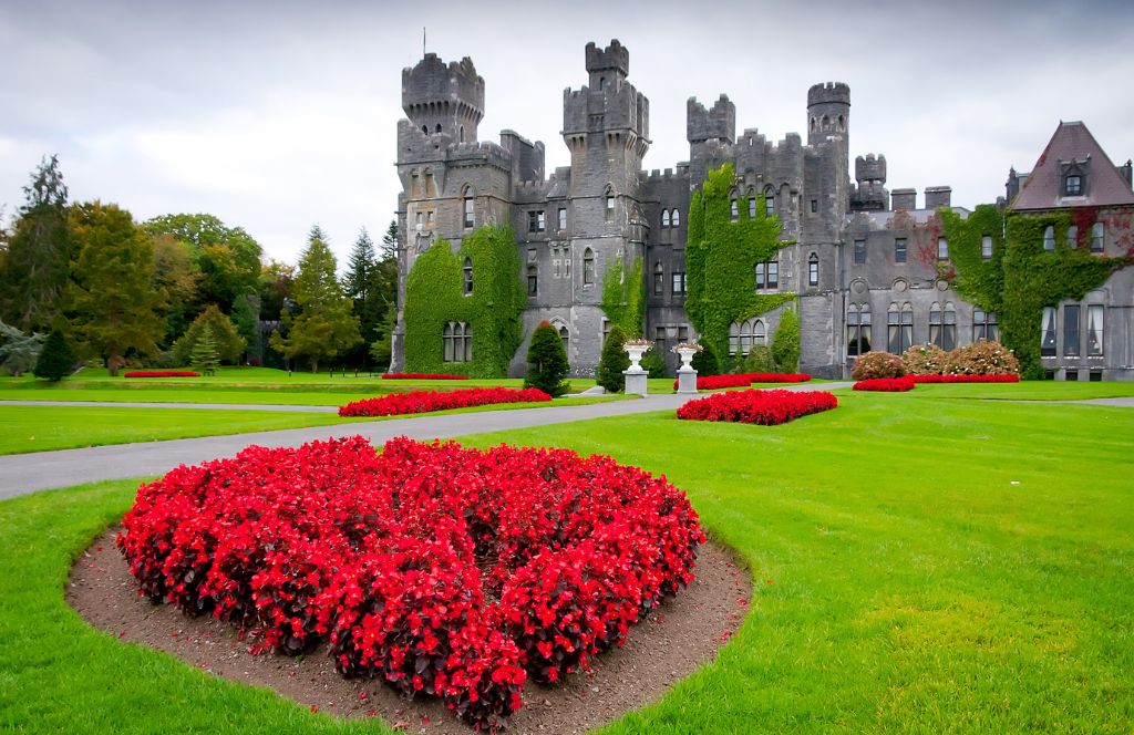 afternoon tea at ashford castle is one of the best mothers day experiences in ireland