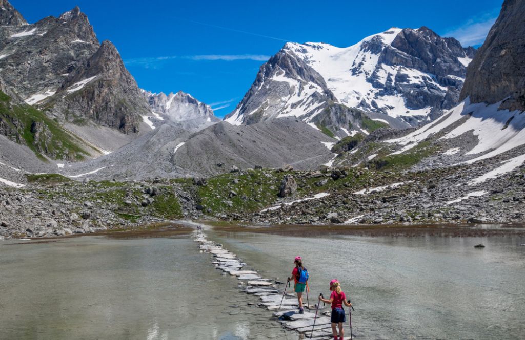 Tour des Glaciers de la Vanoise lieu où randonner en avril en France