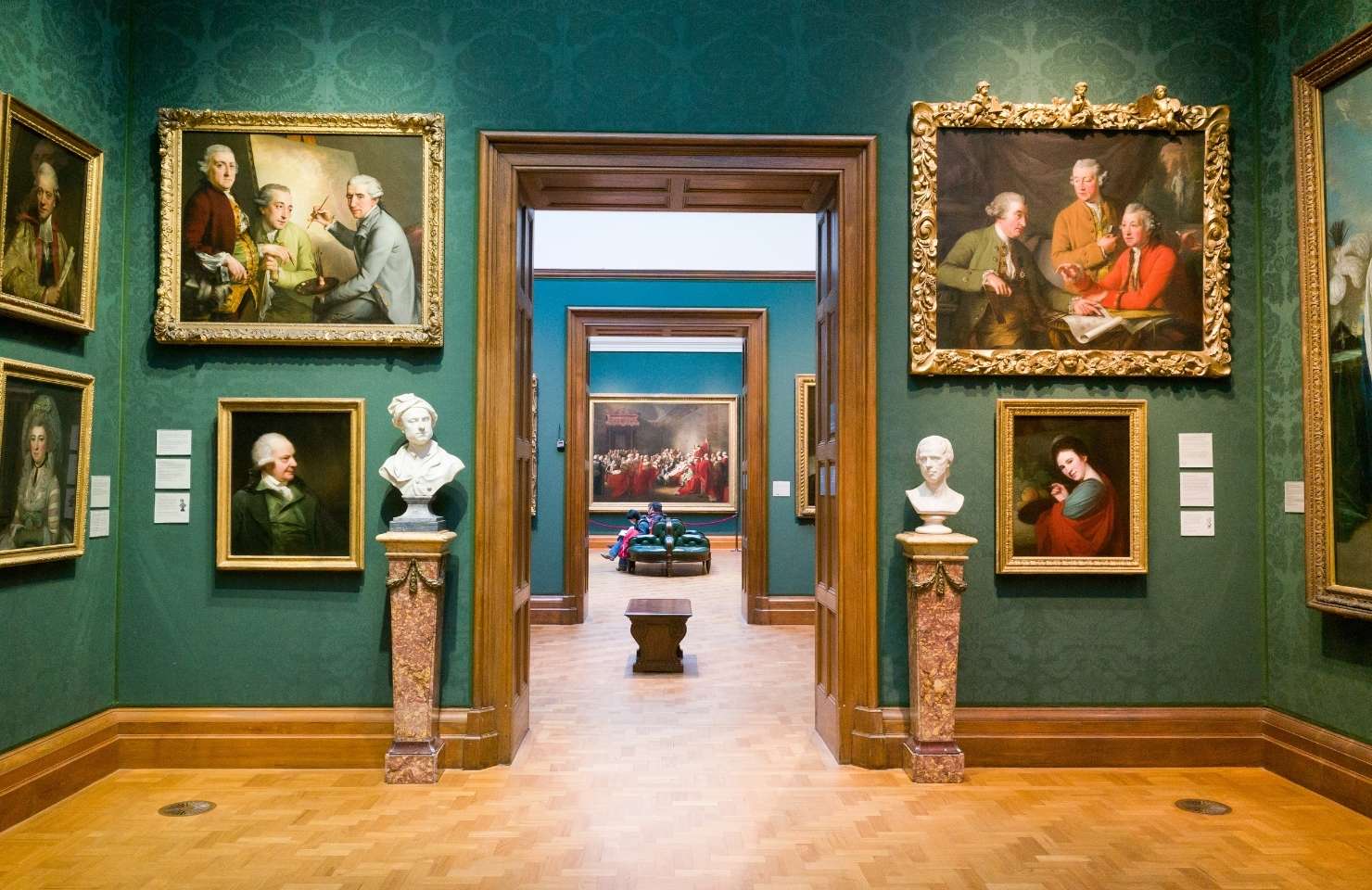 Gemälde in der Nationalgalerie in London