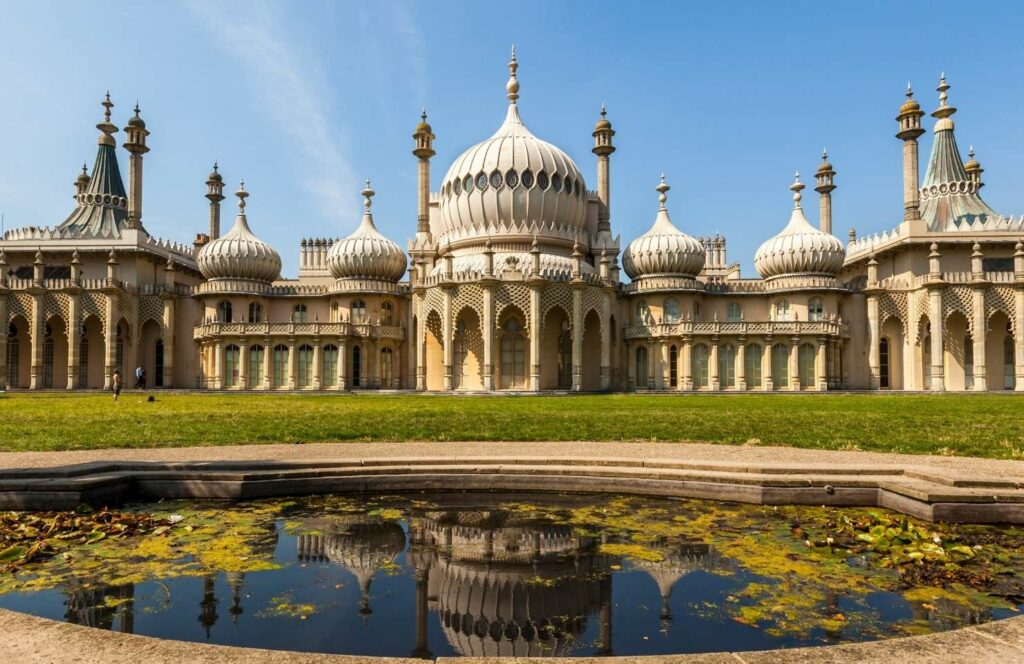Blick auf den Brighton Pavillon