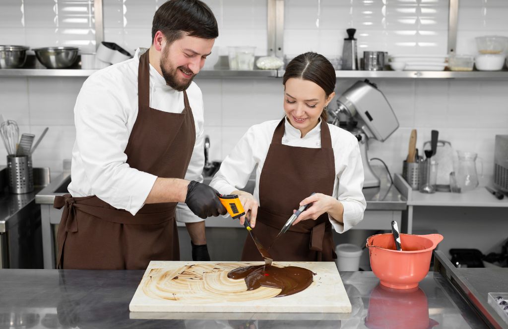 fun activities for adults - a chocolate making experience