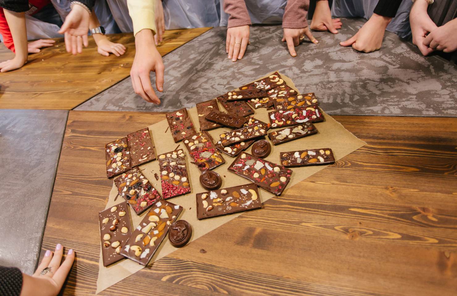 chocolate workshop for children