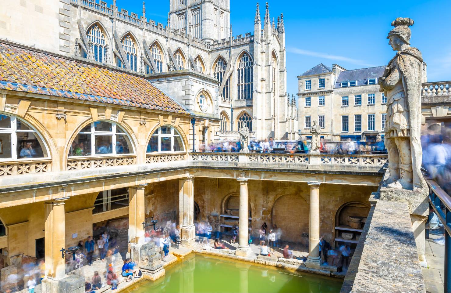 Roman Bath in Bath England