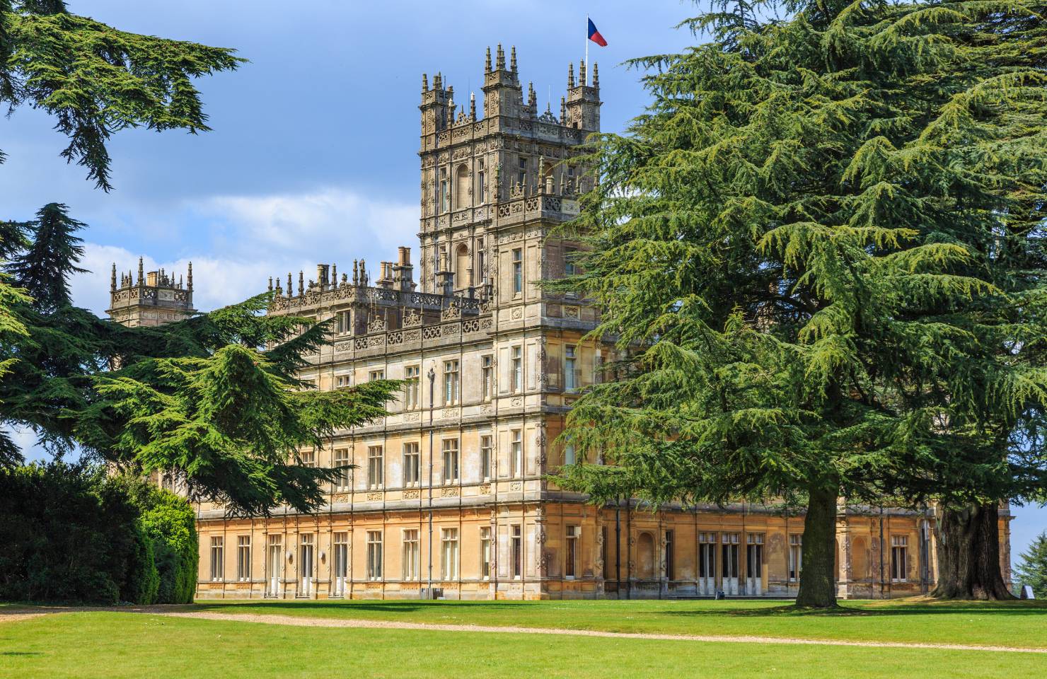 Highclere Castle from Downton Abbey