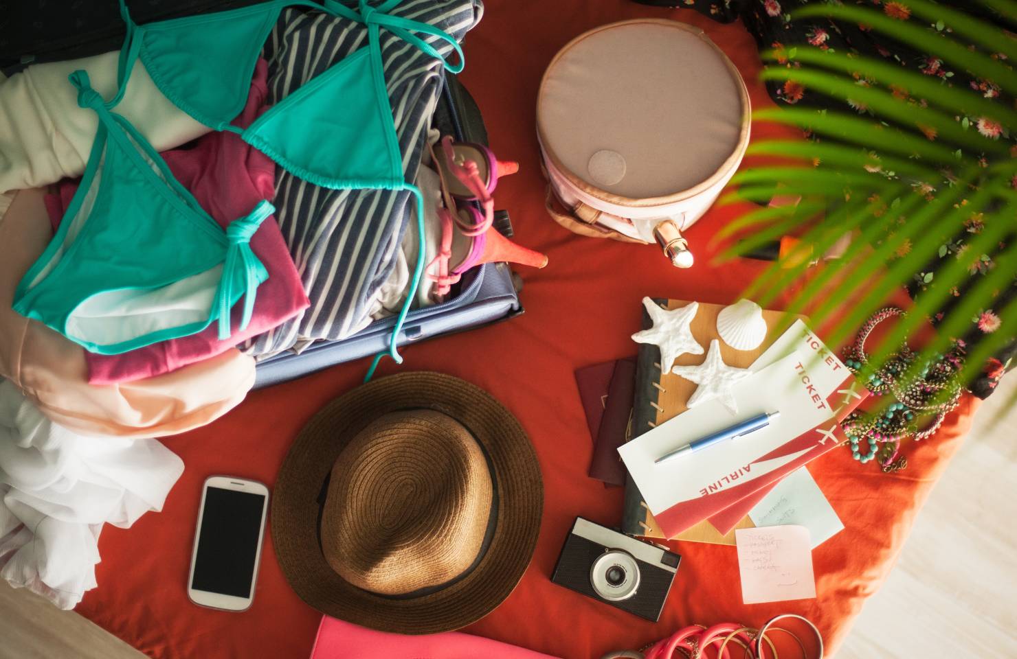 female traveller essentials 