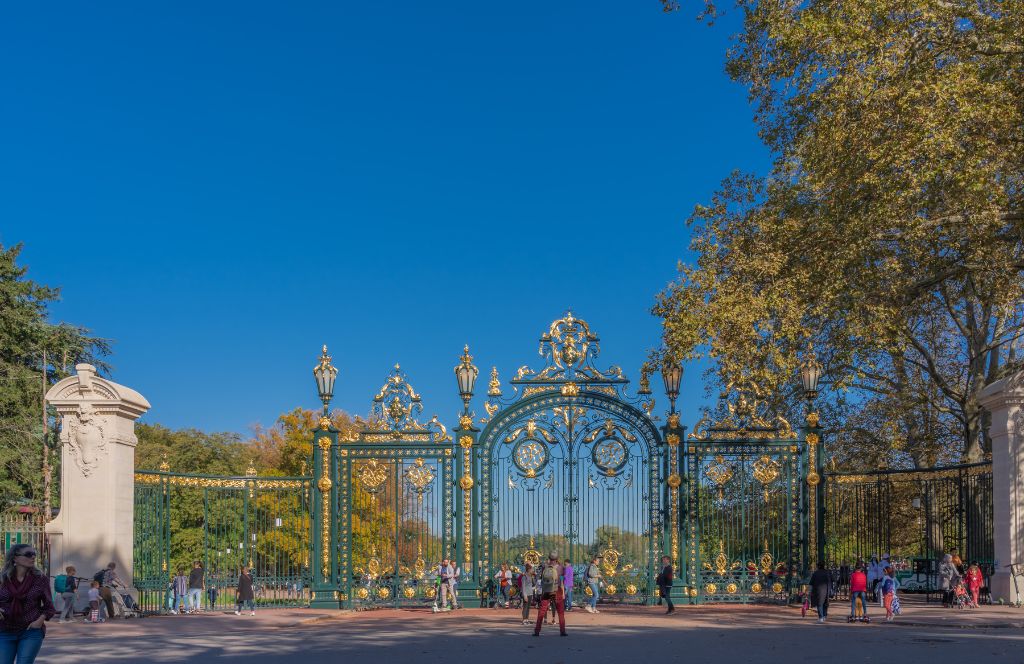 chill in a park when visiting Lyon france with friends