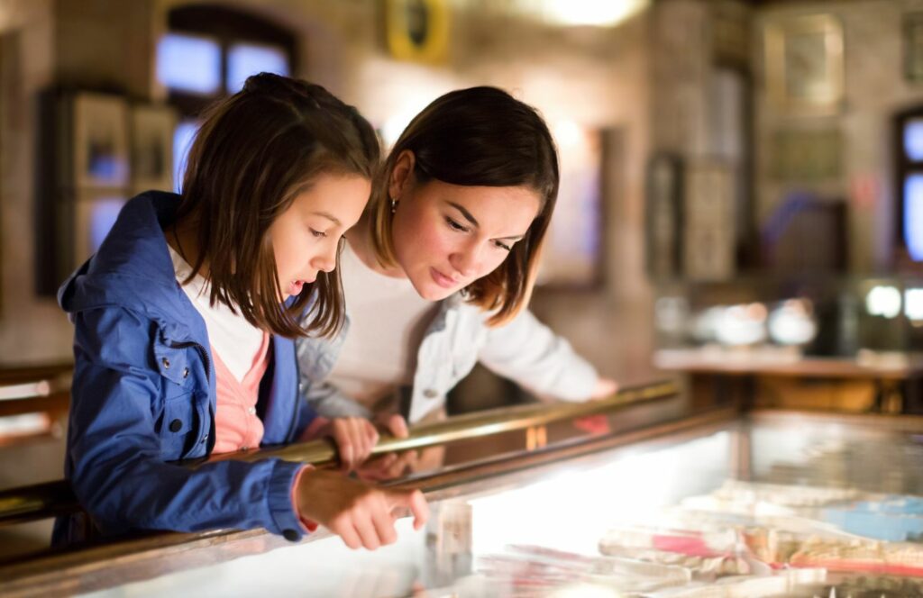 gift card for family activities: museum visit