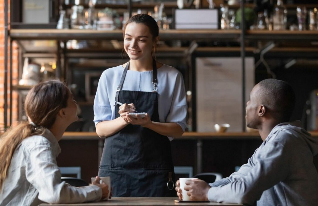 cute valentine's day activities: going to a restaurant