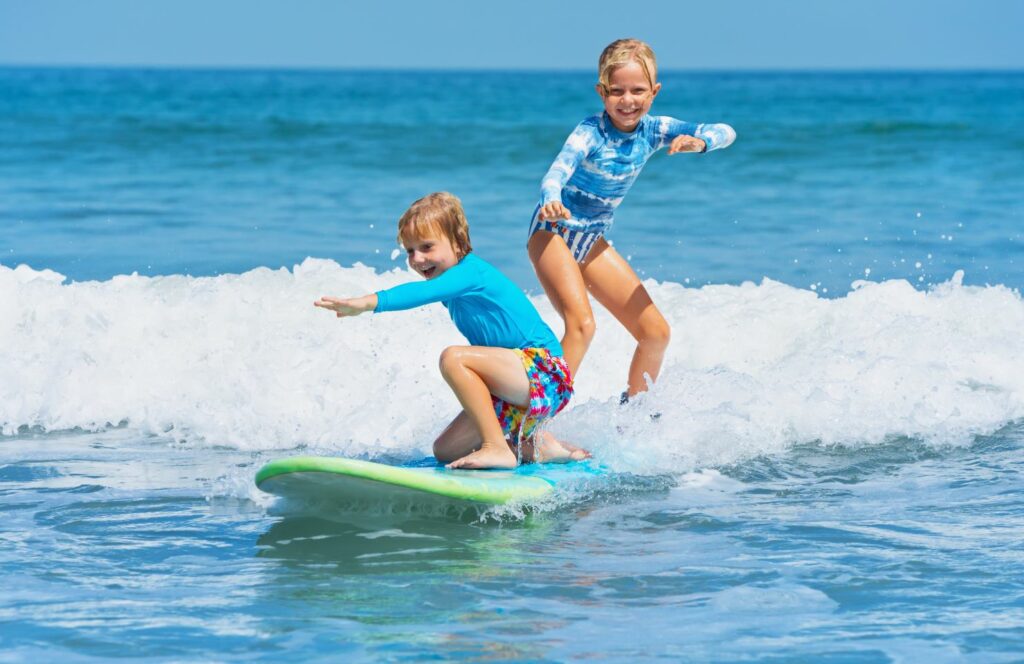 family days out vouchers surf lessons