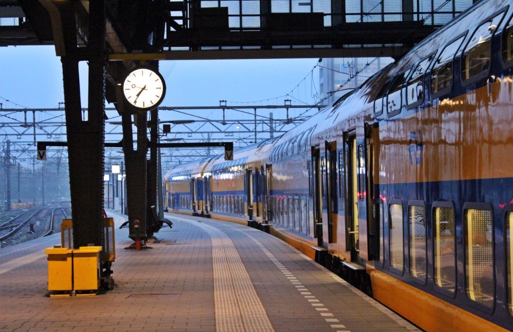Treinstation van Amsterdam Centraal 