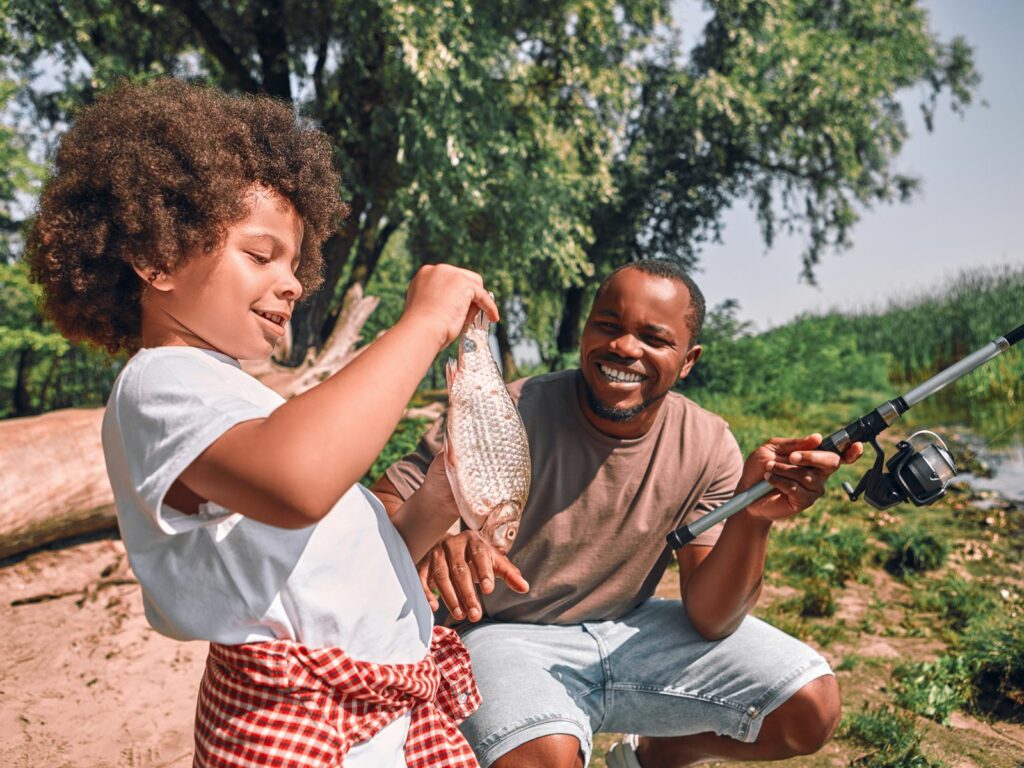 one of the best kids experience gifts is a fishing lesson in tampa