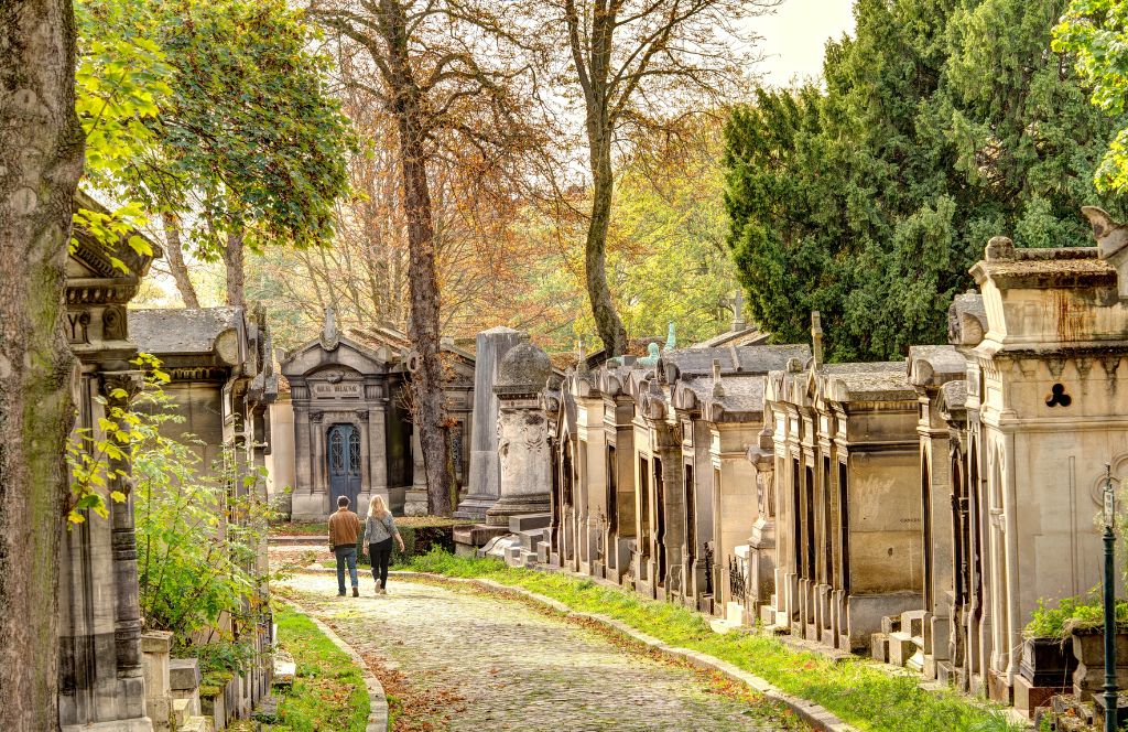Père Lachaise cemetery in paris