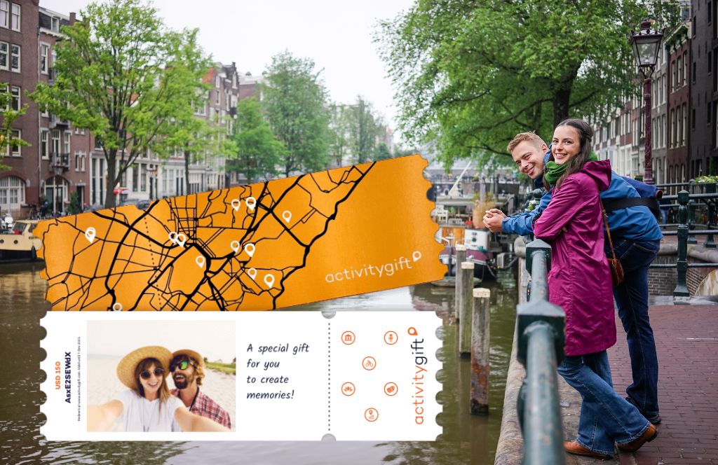 gift an activity gift voucher to enhance your romantic trip to amsterdam