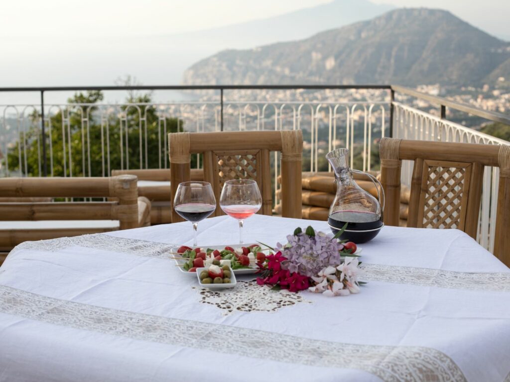 Dégustation de vin lors d'une expérience culinaire en Italie