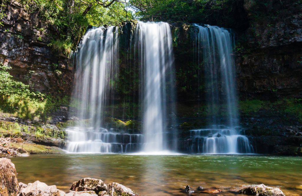 take your team to the Brecon Beacons Waterfalls as one of the best corporate team building activities