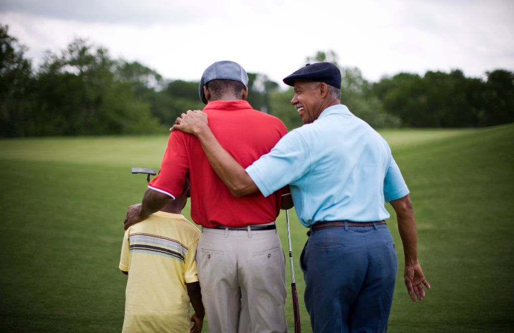 one of the best fathers day ideas is going to the golf course