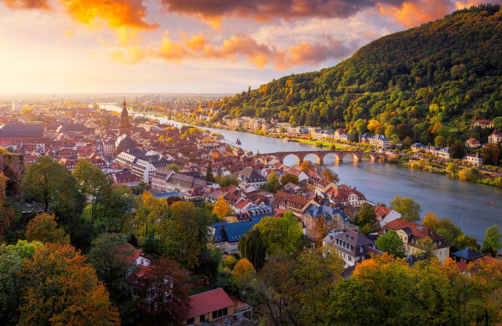 Blick über Heidelberg