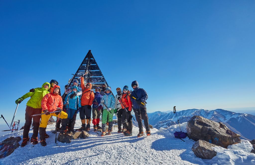hike Mount Toubkal as a fun things to do with friends in marrakech