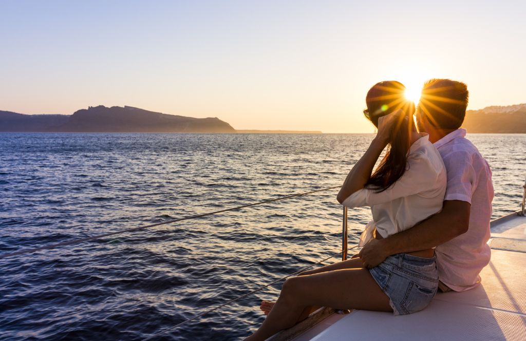 sunset sailboat ride