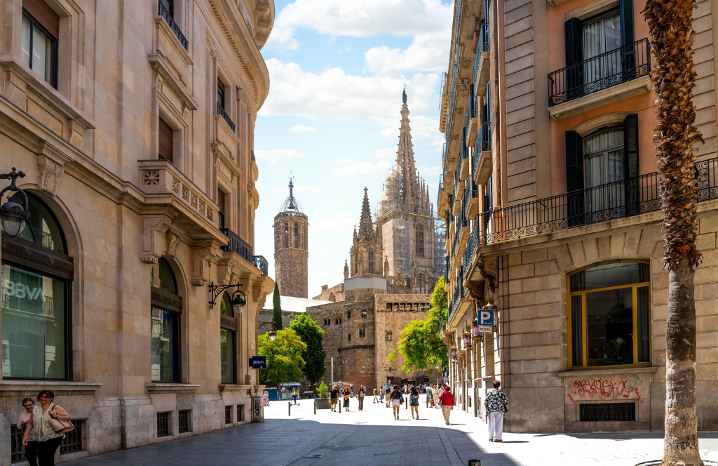 explore the streets as one of the best barcelona friends activities