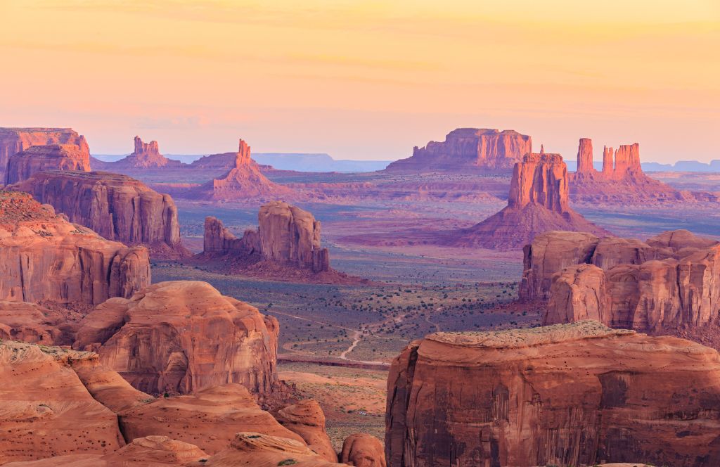 sunrise over the grand canyon 